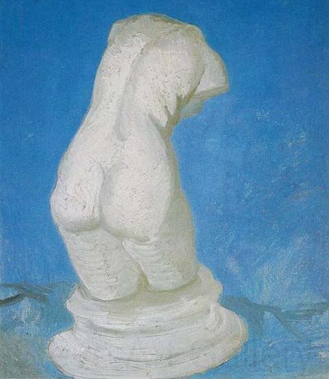 Vincent Van Gogh Plaster-Torso (female) in back view